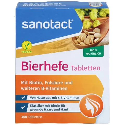 Bierhefe Tabletten Sanotact – Bild 2