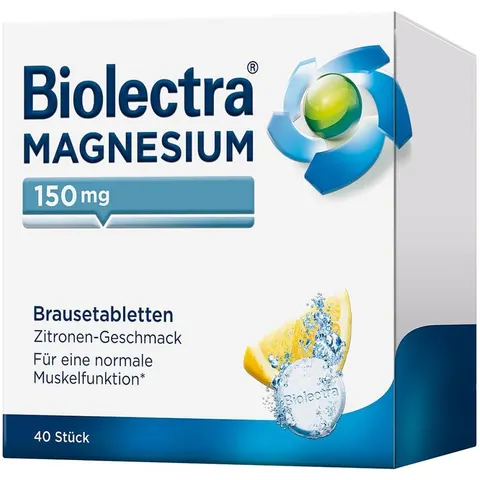 Magnesium Biolectra Brausetabletten Zitrone – Bild 2