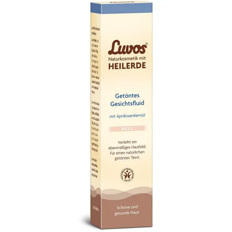 Luvos Naturkosmetik getöntes Gesichtsfluid hell – Bild 2