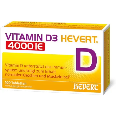 Vitamin D3 Hevert 4000 I.E. Tabletten – 19903331 – Bild 2