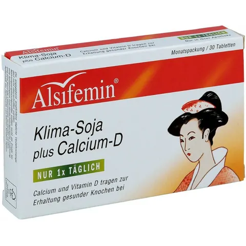 Alsifemin Klima-Soja plus Calcium-D 30 St Tabletten – Bild 2
