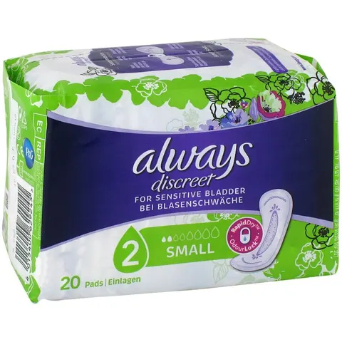 Always discreet Inkontinenz Binden small – Bild 2