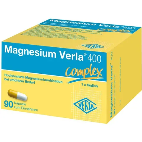 Magnesium Verla 400 Kapseln 90 St – Bild 2