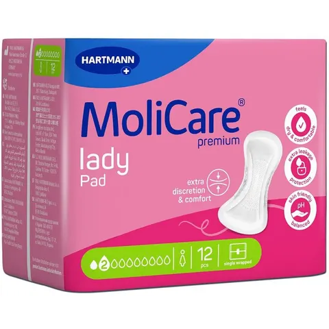 Molicare Premium Lady Pad 2 Tropfen – Bild 2