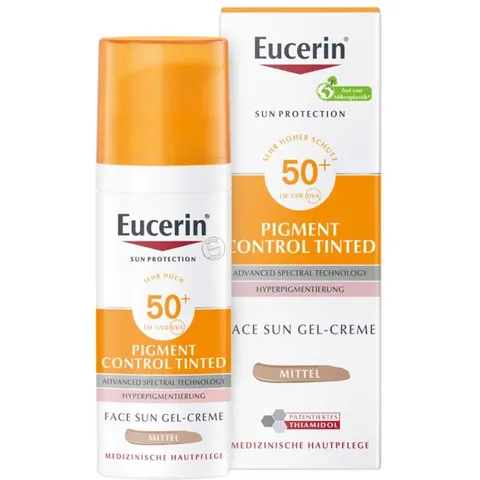 Eucerin Sun Fluid Pigment Control LSF 50+ Mittel – Bild 2