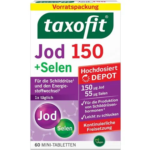 Taxofit Jod 150+Selen Tabletten – Bild 2
