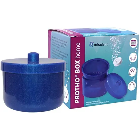 Miradent Protho Box Home Blau Glitzer – Bild 2