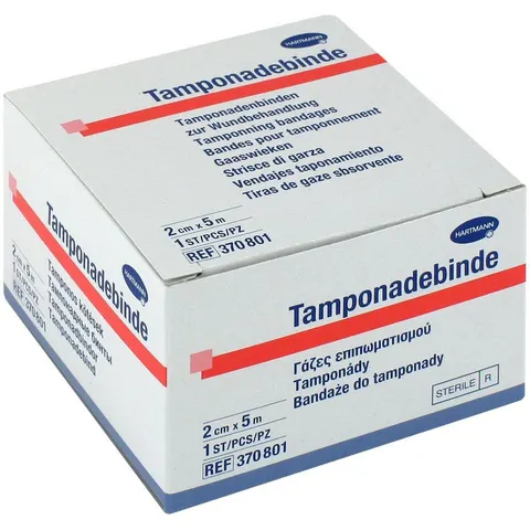 Tamponadebinde 2 cmx5 m steril Hartmann 1stk – Bild 2