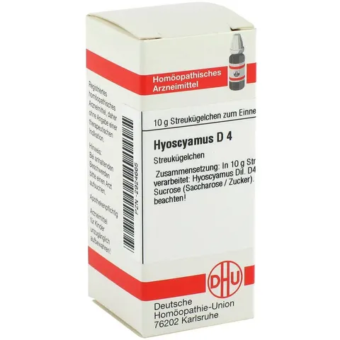DHU Hyoscyamus D4 Globuli – Bild 2