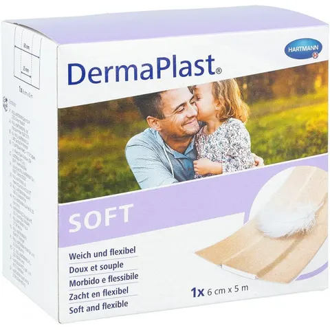 Dermaplast Soft Pflaster 6 cmx5 m – Bild 2