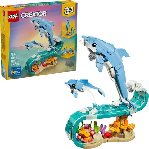 LEGO® Creator 3in1 31385 Meerestiere: Wunderschöne Delfine – Bild 2