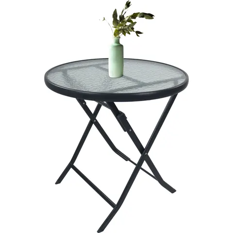 Höffner Gartentisch ¦ grau ¦ Maße (cm): B: 70 H: 70 – Bild 2