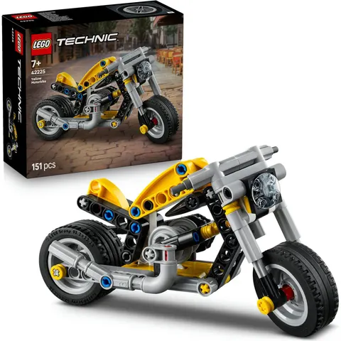 LEGO® Technic 42225 Gelbes Motorrad – Bild 2