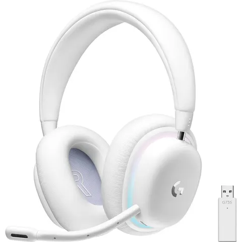 Logitech Headset G735 Gaming Headset wireless white – Bild 2