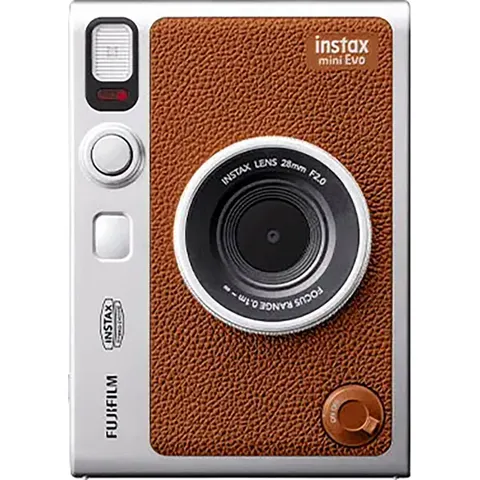 Instax Mini Evo braun Sofortbildkamera – Bild 2