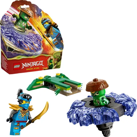 LEGO® Ninjago 71849 Nya vs. Mutationsmonster-Spinner – Bild 2