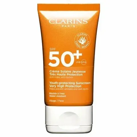 Clarins Crème visage Solar effet sec UVA/UVB50+ 50 ml – image 2