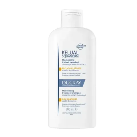 Ducray Kelual Squanorm champú para caspa seca 200 ml – image 2