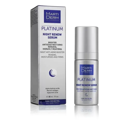 Martiderm Platinum Night Renew serum 30 ml – image 2