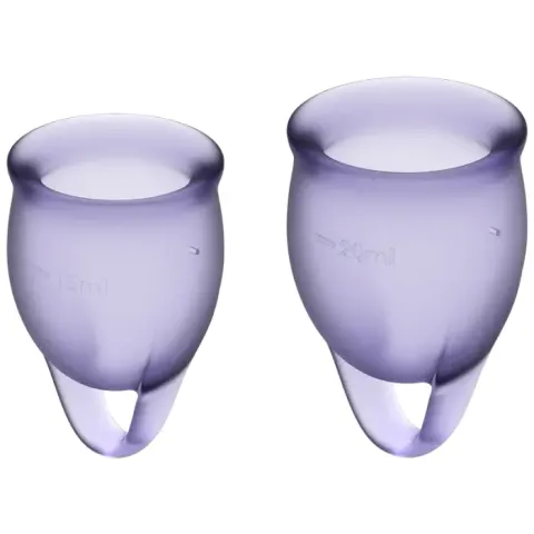 Feel Confident Menstrual Cup – Lila – image 2