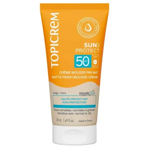 TOPICREM PROTECTION SOLAIRE MAT SPF50 50ML 50 ml – image 3
