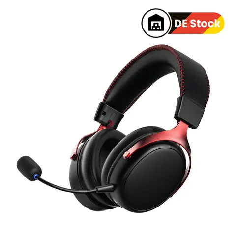 Verge S9 Ultra Gaming Headset – Black & Red – image 3