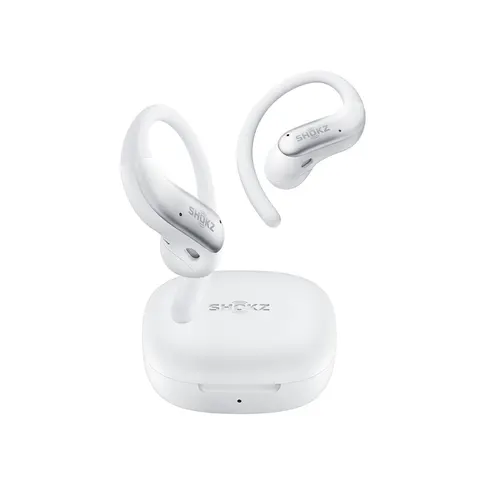Shokz Ecouteurs Bluetooth - OpenFit Air 2 Blanc – image 2