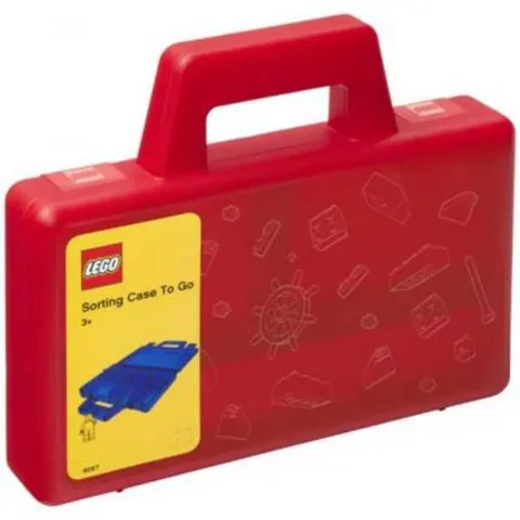Mallette pour trier les Legos avec 4 compartiments – image 2
