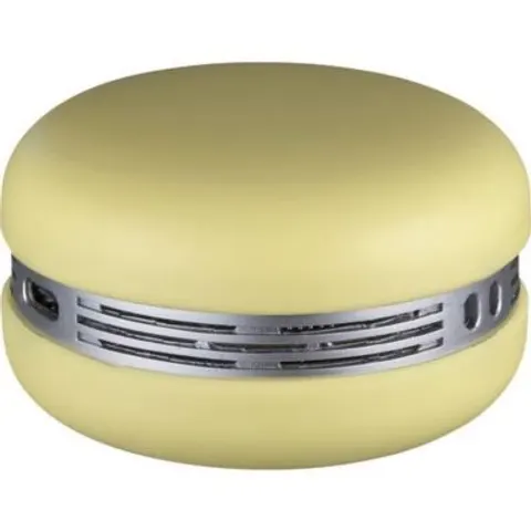 Enceinte Bluetooth compacte bleue, diamètre 66 mm – image 2
