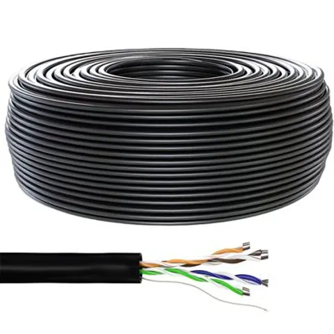 Câble Ethernet CAT 5e blindé 100m CONECTICPLUS – image 2