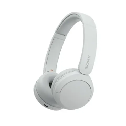 Casque arceau sans fil Bluetooth Multipoint Sony WHCH520 Blanc – image 2