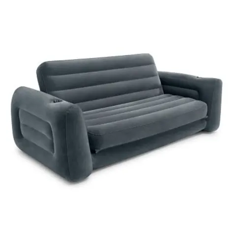 Canapé gonflable convertible 2 places Intex Noir – image 2
