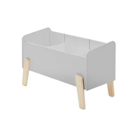 Coffre à jouets Vipack Kiddy - Gris cool – image 2