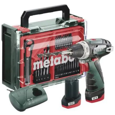 Metabo PowerMaxx BS Basic Perceuse-visseuse sans fil ( 12V, 2x 2 Ah) 600080710 – image 3