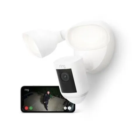 Caméra de Surveillance - RING - Spotlight Pro Plug-in - Blanc - UE – image 2
