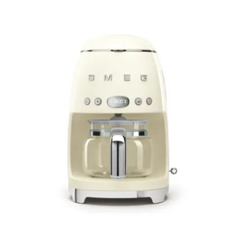 Cafetière SMEG DCF02CREU creme – image 3