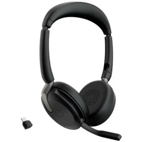 Jabra Evolve2 65 Flex Link380c MS, micro-casque stéréo pliable noir – image 2