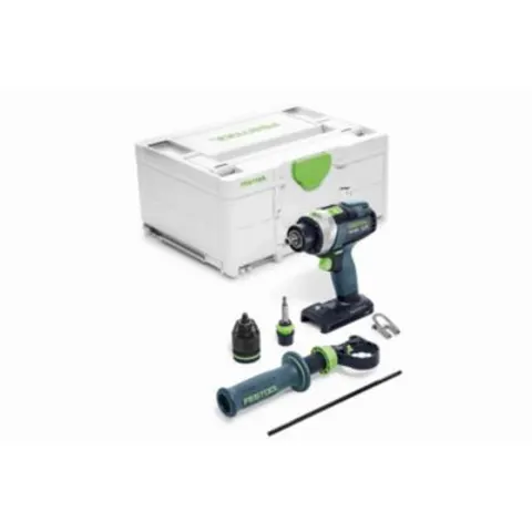 Perceuse-visseuse à percussion sans fil TPC 18/4 I-Basic QUADRIVE Festool (575604) – image 2