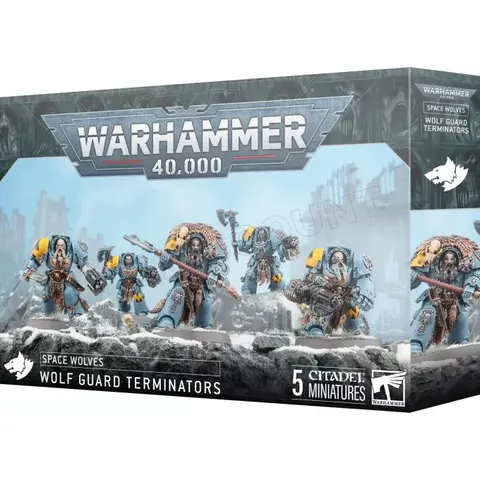 Games Workshop Warhammer 40k - Space Wolves Terminators Gardes Loups (2025) – image 2