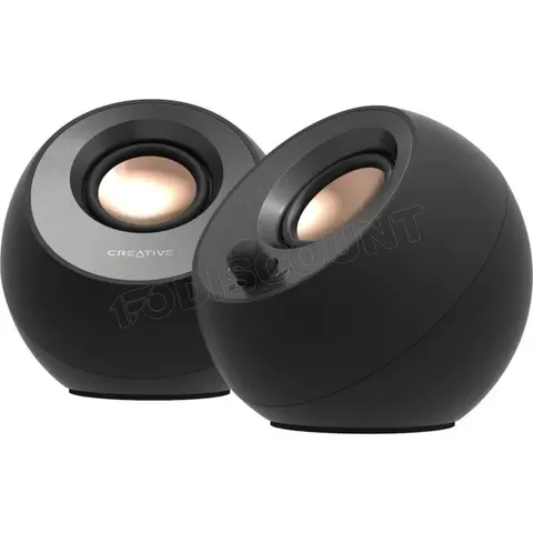 Enceintes Creative Pebble V3 (Noir) – image 2