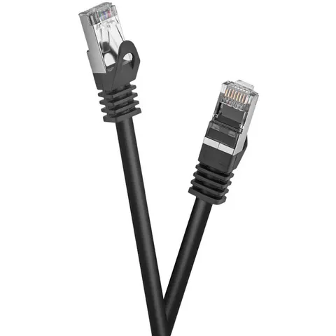 celexon CAT 6A Câble Patch - S/FTP 20,0m, noir - Câbles CAT5e / CAT6 – image 2
