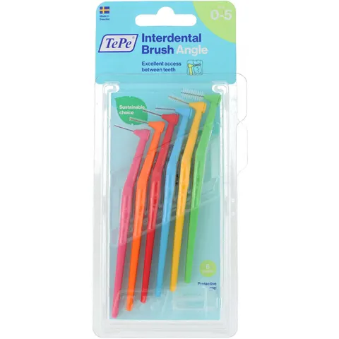 TePe Angle Brossettes interdentaires 0-5 Mix 6 pces – image 3