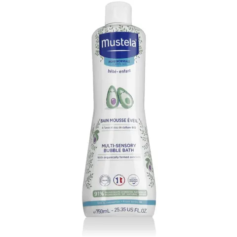 Mustela Bébé Multi-Sensory Bubble Bath 750 ml – image 2