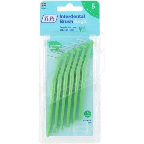 TePe Angle Brossettes interdentaires 5 Vert (0,8 mm) pces – image 2