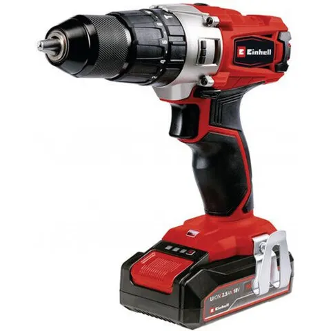Perceuse visseuse a percussion einhell te-cd 18/2 li-i sans fil – image 2