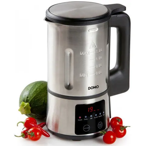 Blender chauffant DOMO - 6 programmes - Inox – image 3