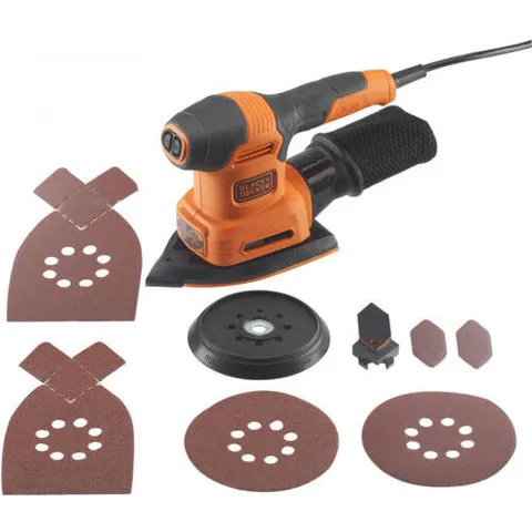 Ponceuse multifonction Black+Decker BEW200K-QS 200W – image 2