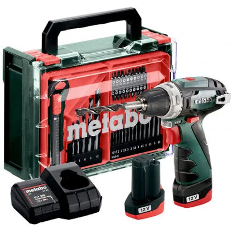 Metabo PowerMaxx BS Basic Perceuse-visseuse sans fil ( 12V, 2x 2 Ah) 600080710 – image 2