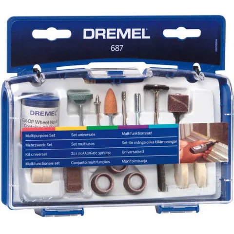 Dremel 687 Kit multi-usage 52 pcs. 26150687JA – image 2