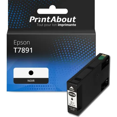 PrintAbout Cartouche compatible Epson T7891 - Noir – image 2